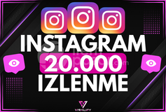 ⭐️INSTAGRAM 20.000 İZLENME - HIZLI⭐️