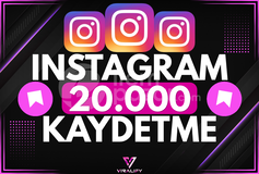⭐️INSTAGRAM 20.000 KAYDETME - HIZLI⭐️