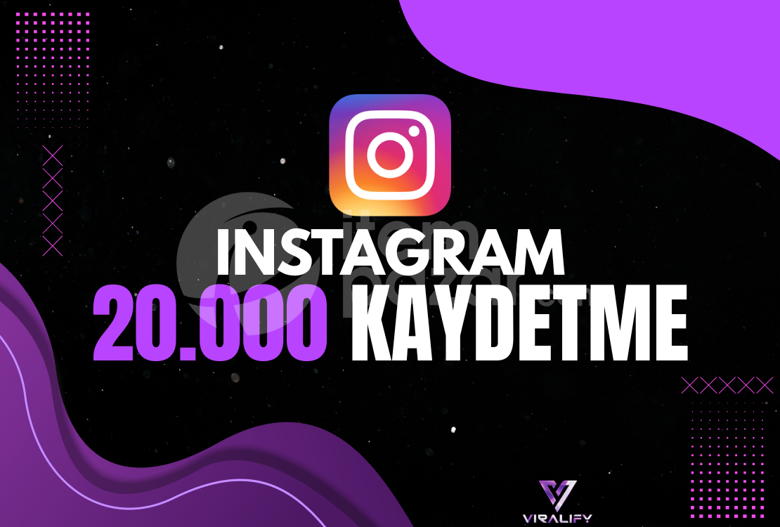 ⭐️INSTAGRAM 20.000 KAYDETME - HIZLI⭐️