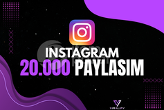⭐️INSTAGRAM 20.000 PAYLAŞIM - HIZLI⭐️