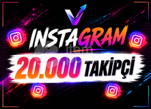 ⭐️İNSTAGRAM 20.000 TAKİPÇİ - HIZLI⭐️