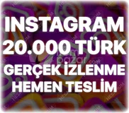 Instagram 20.000 Türk İzlenme - Keşfet Etkili