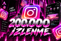 ✨İnstagram | 200000 İzlenme + Garantili✨