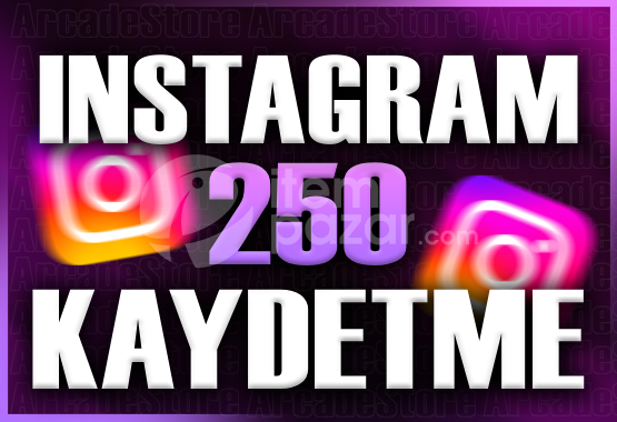 ✨İnstagram | 250 Kaydetme + Garantili✨