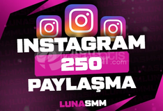 [Instagram] 250 Paylaşma
