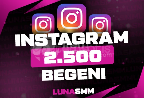 [Instagram] 2.500 Beğeni