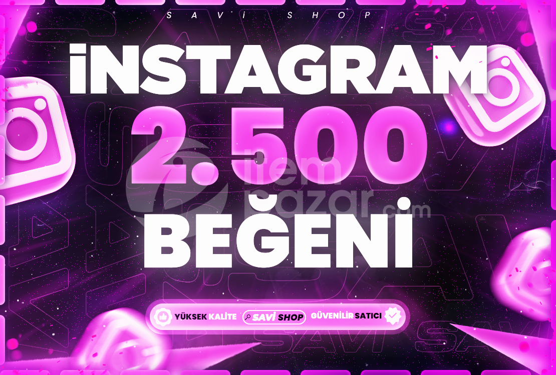 İNSTAGRAM 2.500 BEĞENİ⭐HIZLI VE GARANTİLİ