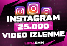 [Instagram] 25.000 İzlenme