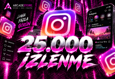 ✨İnstagram | 25000 İzlenme + Garantili✨