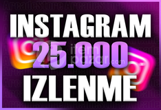 ✨İnstagram | 25000 İzlenme + Garantili✨