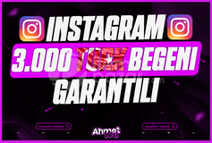 İnstagram 3000 Türk Beğeni Garantili