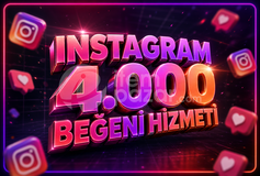 ⭐ Instagram 4.000 Beğeni ✅