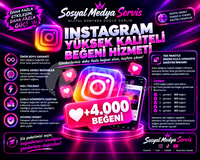 [İNSTAGRAM] 4000 BEĞENİ [YÜKSEK KALİTELİ]