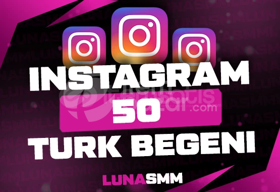 [Instagram] 50 Türk Beğeni