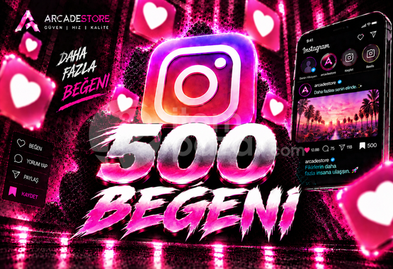 ✨İnstagram | 500 Beğeni + Garantili✨
