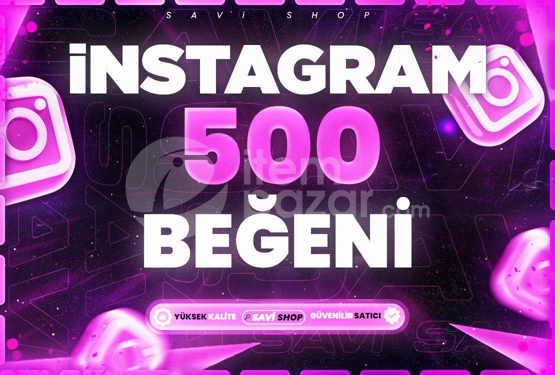 İNSTAGRAM 500 BEĞENİ⭐HIZLI VE GARANTİLİ