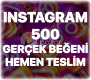 Instagram 500 Gerçek Beğeni - Keşfet Etkili