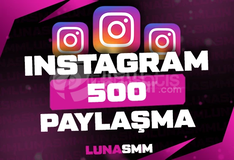 [Instagram] 500 Paylaşma