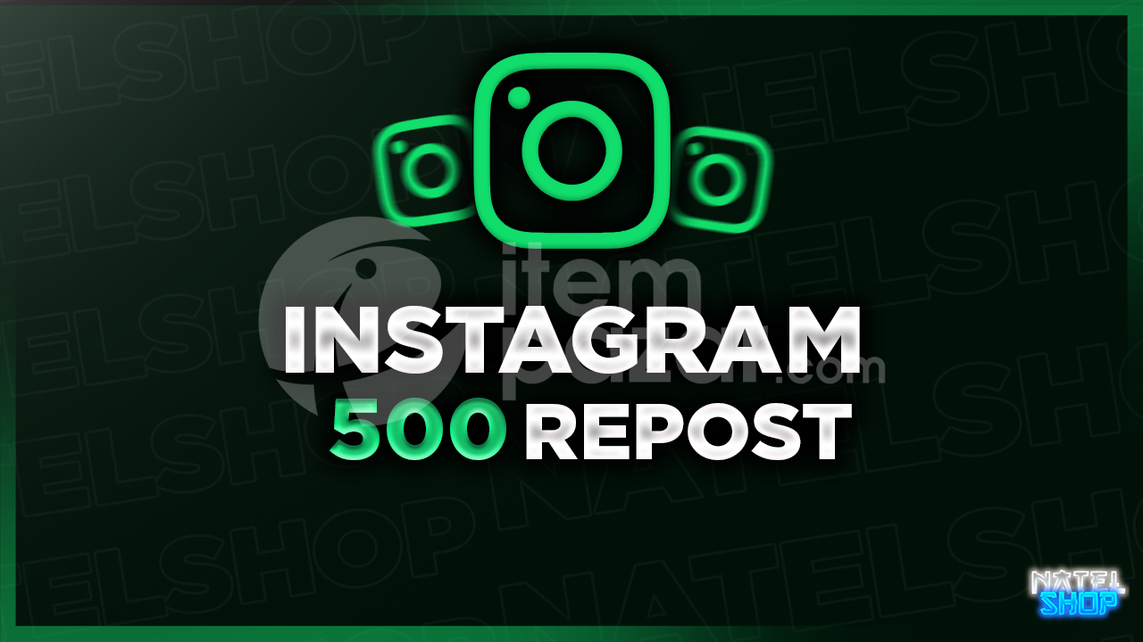 ⭐İnstagram 500 Repost