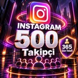 ⭐ Instagram 500 Takipçi | 365 Gün Telafi ⭐