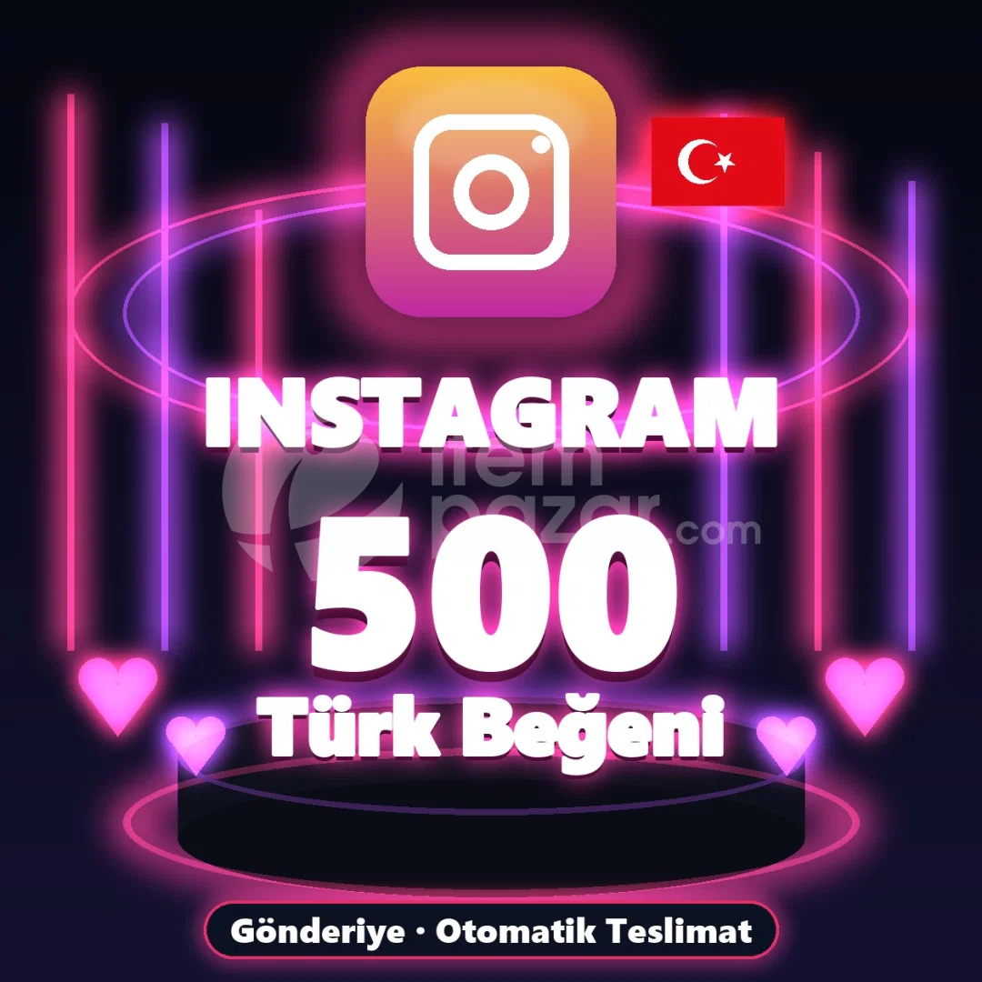 ⚡ Instagram 500 Türk Beğeni ⚡