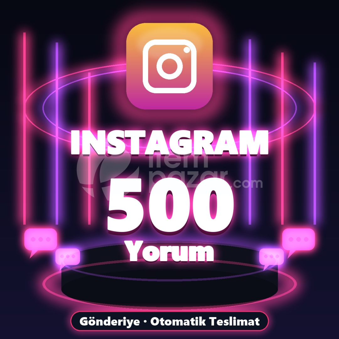 ⚡ Instagram 500 Yorum ⚡