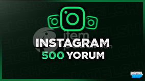 ⭐İnstagram 500 Yorum