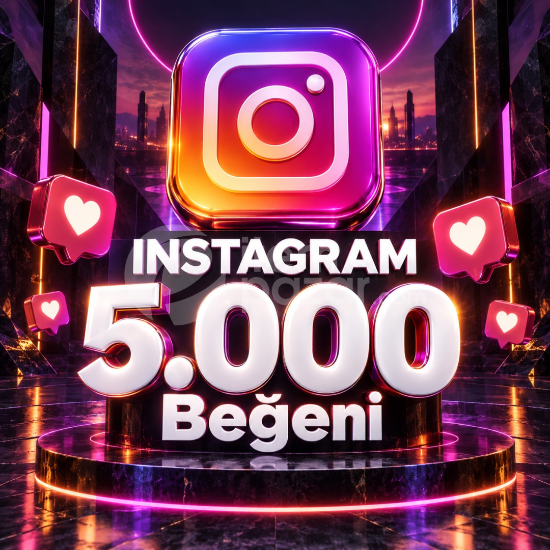 ⚡ Instagram 5.000 Beğeni | Garantili ⚡