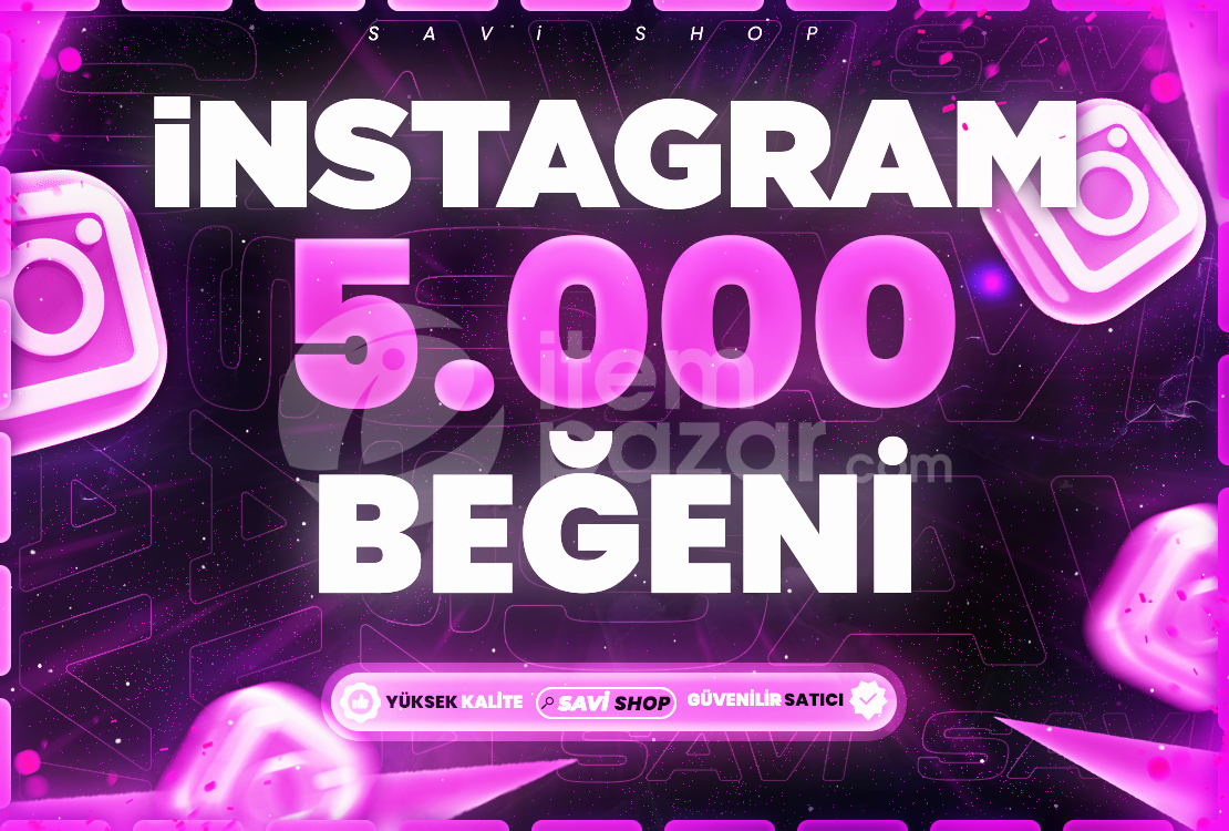 İNSTAGRAM 5.000 BEĞENİ⭐HIZLI VE GARANTİLİ