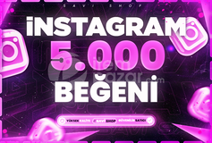 İNSTAGRAM 5.000 BEĞENİ⭐HIZLI VE GARANTİLİ