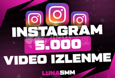 [Instagram] 5.000 İzlenme