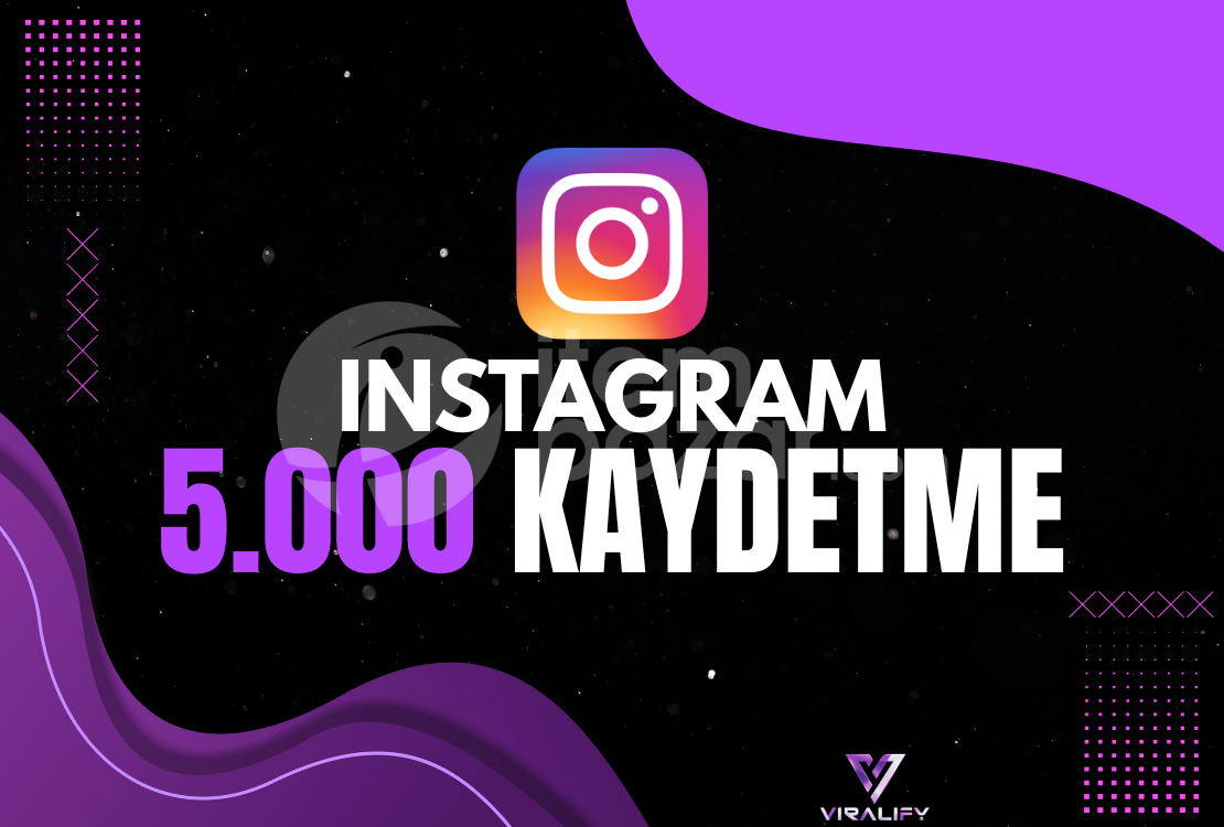 ⭐️INSTAGRAM 5.000 KAYDETME - HIZLI⭐️