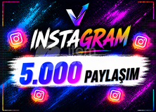 ⭐️İNSTAGRAM 5.000 PAYLAŞIM - HIZLI⭐️