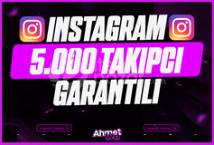 5.000 Garantili Takipçi Hızlı