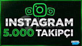 ⭐İnstagram 5000 Takipçi