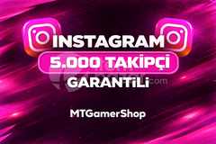 ⭐İNSTAGRAM 5000 TAKİPÇİ + GARANTİ⭐