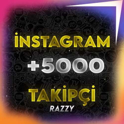 İNSTAGRAM 5000 TAKİPÇİ KALİTELİ