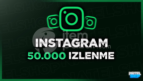 ⭐İnstagram 50000 İzlenme