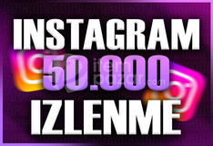 ✨İnstagram | 50000 İzlenme + Garantili✨