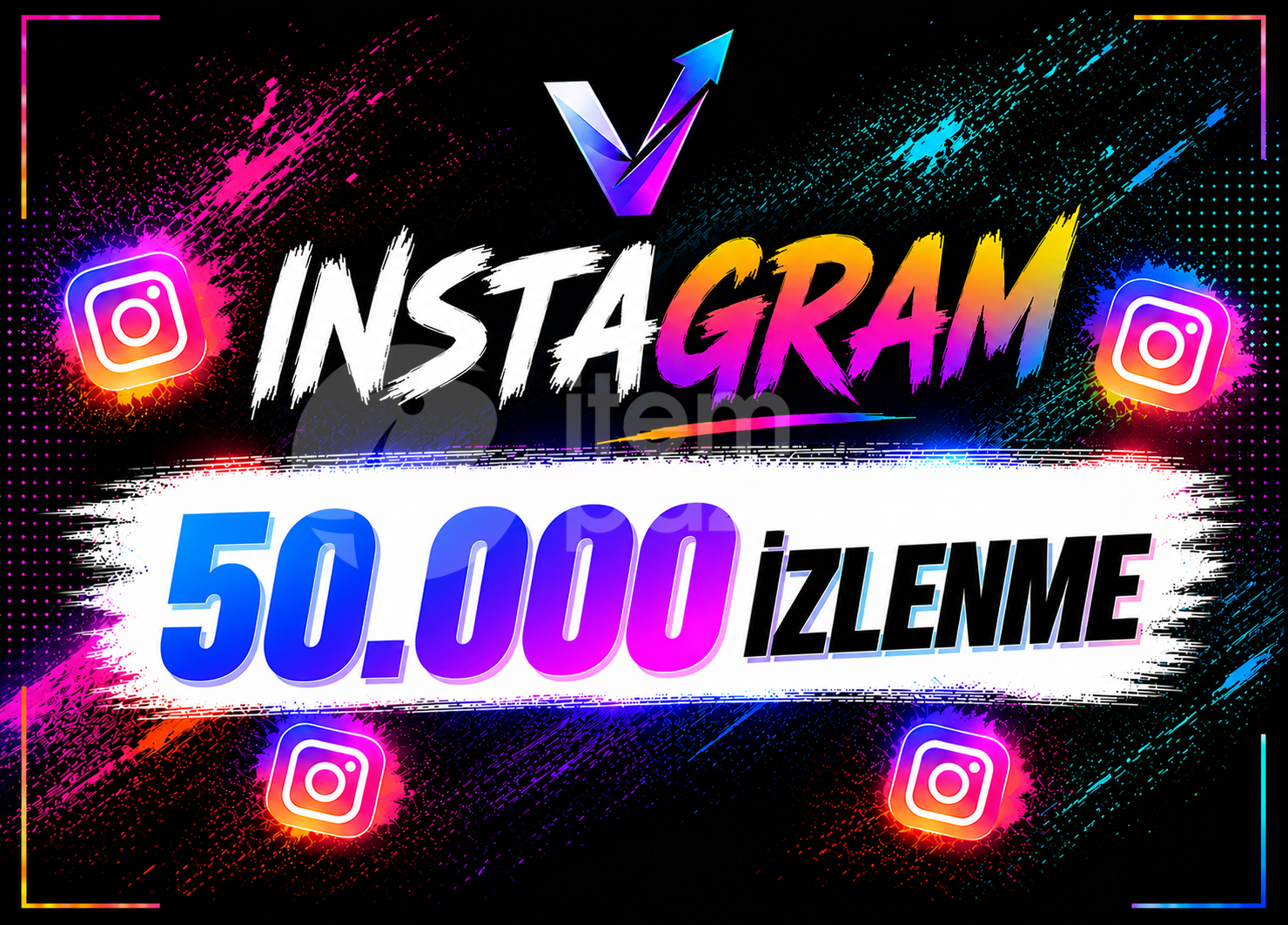 ⭐️İNSTAGRAM 50.000 İZLENME - HIZLI⭐️