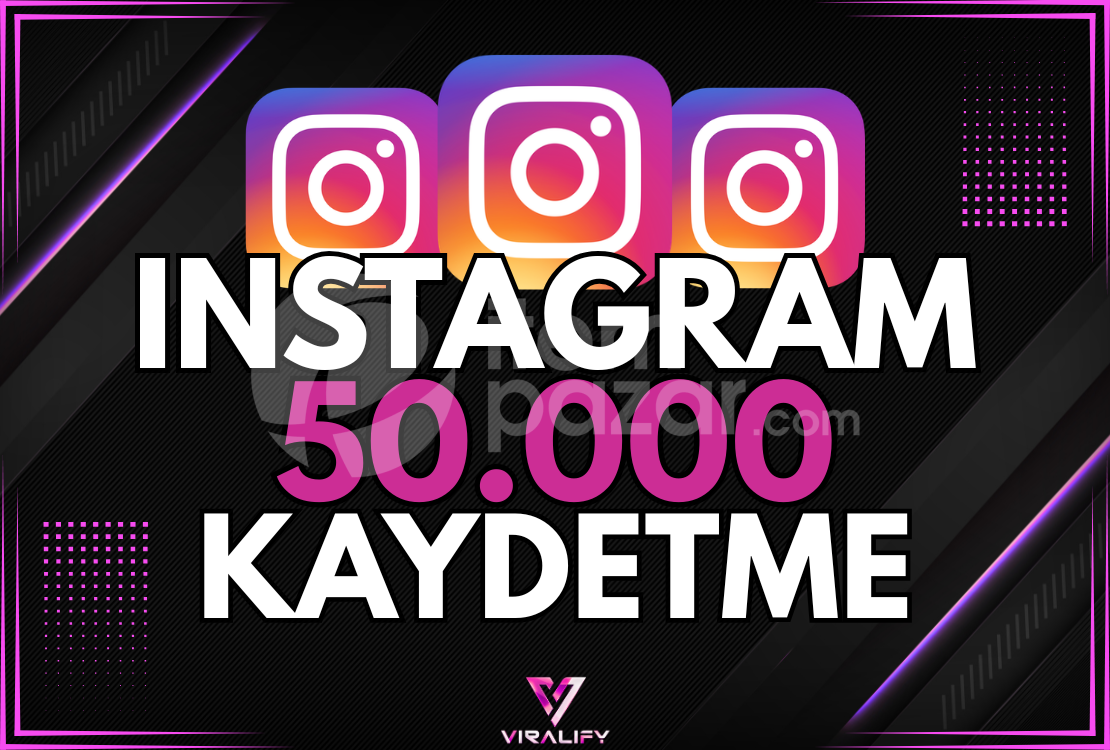⭐️INSTAGRAM 50.000 KAYDETME - HIZLI⭐️