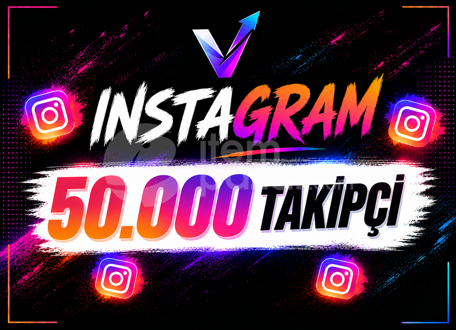 ⭐️İNSTAGRAM 50.000 TAKİPÇİ - HIZLI⭐️