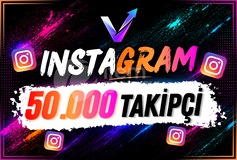 ⭐️İNSTAGRAM 50.000 TAKİPÇİ - HIZLI⭐️