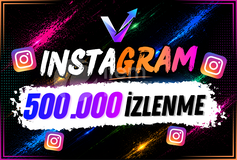 ⭐️İNSTAGRAM 500.000 İZLENME - HIZLI⭐️