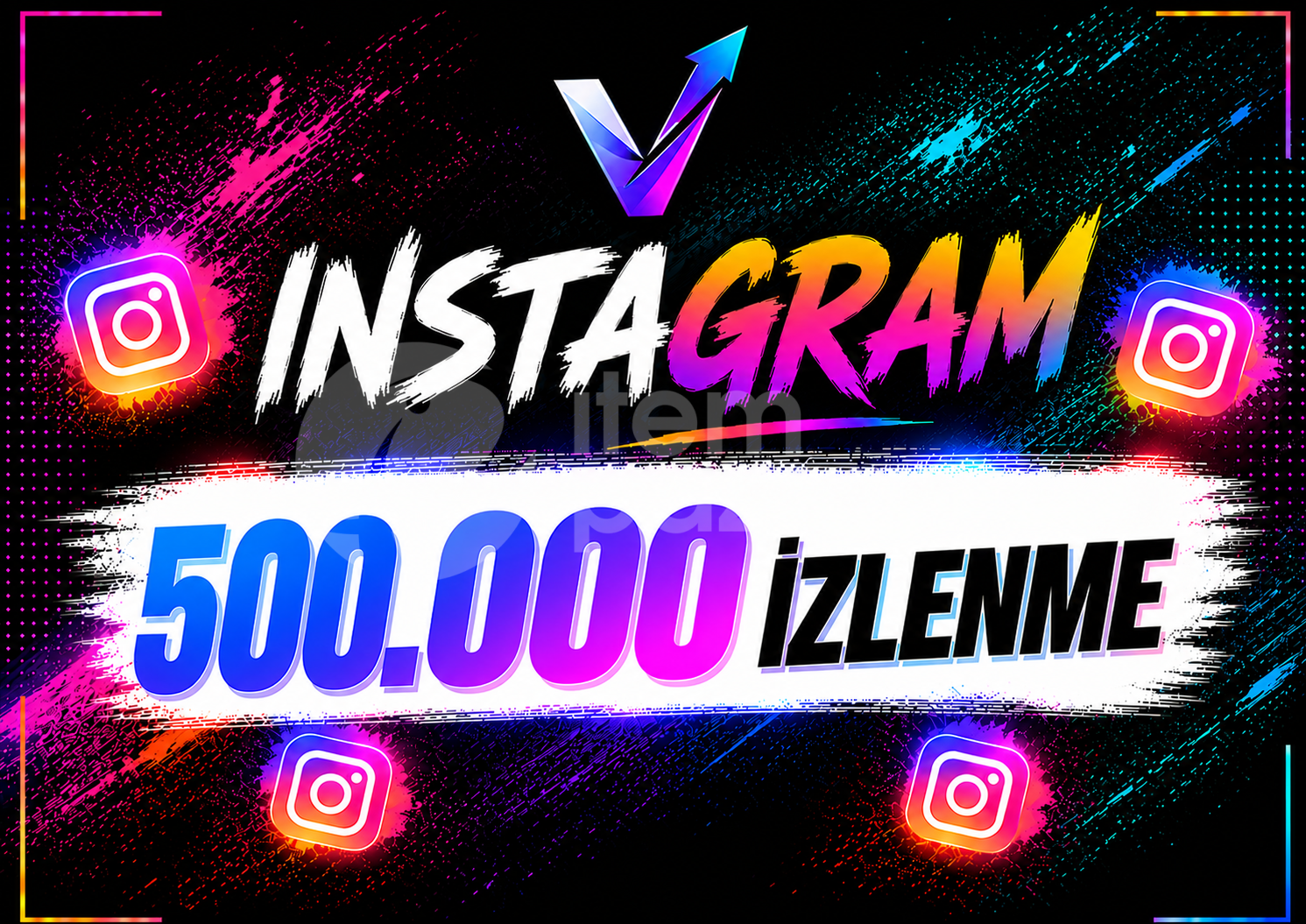 ⭐️İNSTAGRAM 500.000 İZLENME - HIZLI⭐️