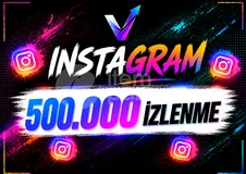 ⭐️İNSTAGRAM 500.000 İZLENME - HIZLI⭐️