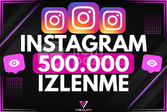 ⭐️INSTAGRAM 500.000 İZLENME - HIZLI⭐️