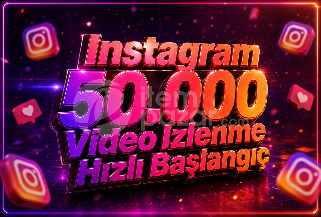 ⭐ Instagram 50K Video İzlenme Hızlı ⭐