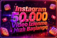 ⭐ Instagram 50K Video İzlenme Hızlı ⭐