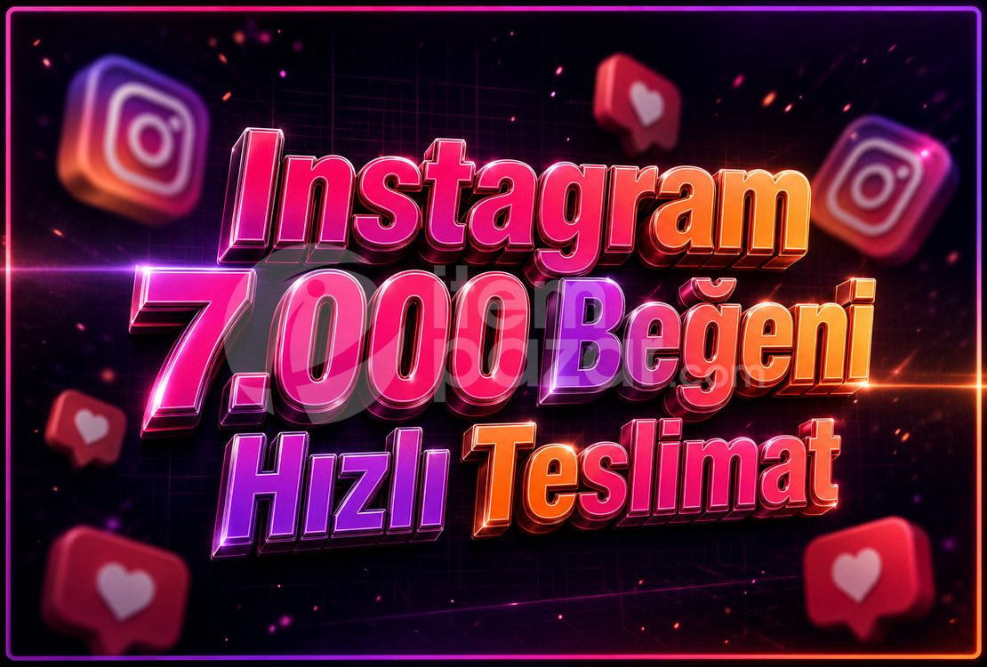 ⭐ Instagram 7.000 Beğeni ✅